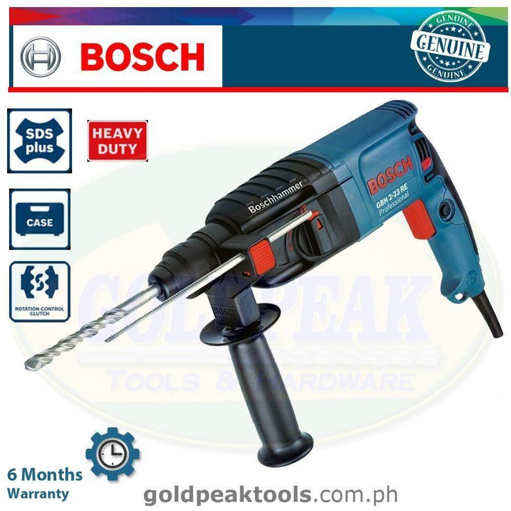 Bosch GBH 2-23 RE SDS-Plus Rotary Hammer - Goldpeak Tools PH Bosch Bosch GBH 2-23 RE SDS-Plus Rotary Hammer - Goldpeak Tools PH Bosch